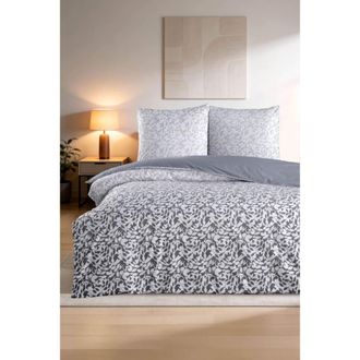 Blanc Avenue Juego de funda de edred&oacute;n 200x200 cm+ 2 FA 65x65 cm 100% algod&oacute;n