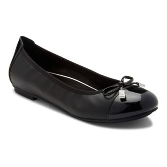 Vionic Womens Minna Ballet Flat In Black