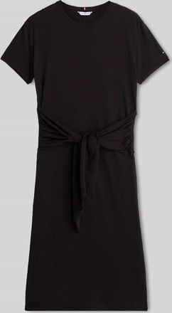 Tommy Hilfiger Relaxed Fit Freizeitkleid aus reiner Baumwolle in BLACK, Gr&ouml;&szlig;e XL