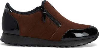 Giuseppe Zanotti Sneakers Ilde Run con doppia zip - Marrone