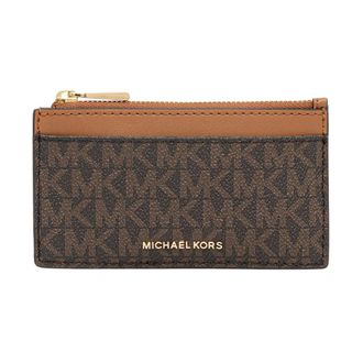 Michael Kors Jet Set Small Card Case - - Accessories - Donna - Marrone - ONE SIZE
