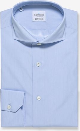 Giampaolo Lang&auml;rmeliges Hemd aus Baumwolle