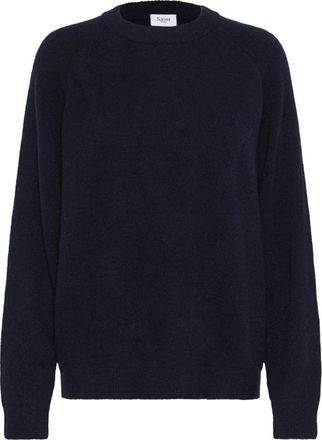 Saint Tropez Garbie SZ Pullover - Dames - Ronde hals truien - Blauw - XL - Truien & Vesten