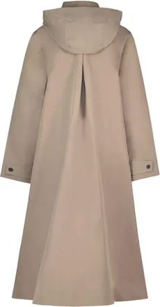 Rains Unisex Suva Softshell A Line W Jacket W3t2 - Rains Synthetic Grey Ready-To-Wear