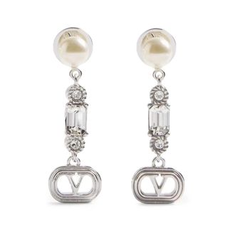 Valentino Garavani Earrings - Dames - Oorbellen - Grijs - ONE Size - Accessoires