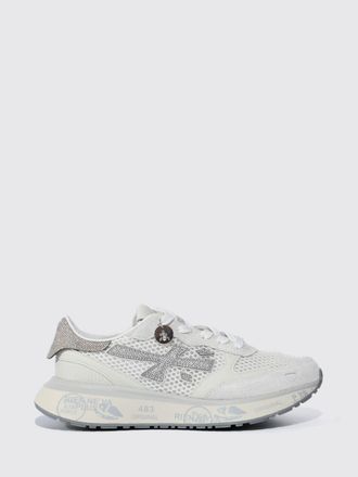Premiata Lauryn Suede and Mesh Sneakers