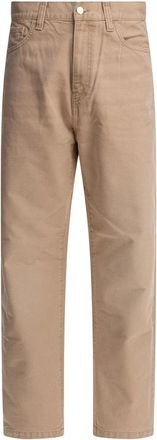 Carhartt Work in Progress Landon Pant - Heren - Regular Fit Jeans - Beige - W34 - Katoen - Jeans