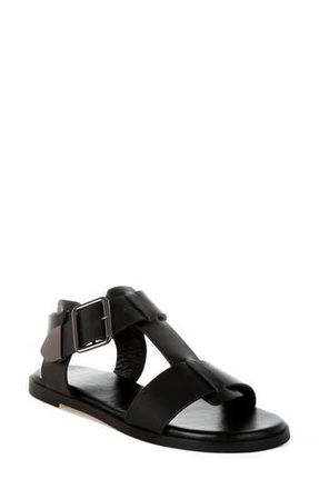 Rag & Co. Shayla Gladiator Flat Sandal in Black at Nordstrom Rack, Size 7.5