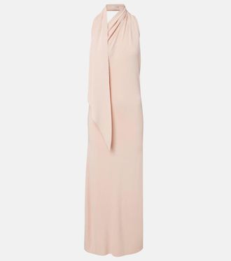 Altuzarra Abito midi Mitchell con sciarpa