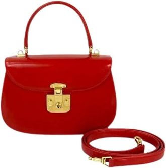 Gucci Pre-owned Handbags, female, Red, Size: ONE SIZE Pre-owned Vintage Handbag