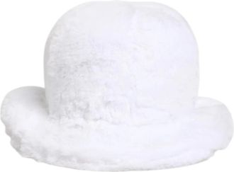 Dolce & Gabbana Bucket Hat - unisex - Hoeden - Wit - ONE Size - Polyester - Accessoires