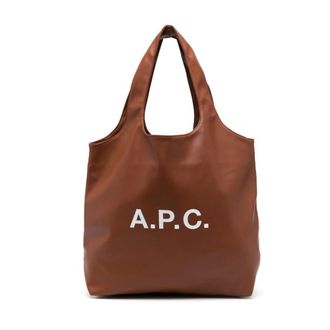 A.P.C. Tote Ninon - Heren - Shoppers - Bruin - ONE Size - Tassen