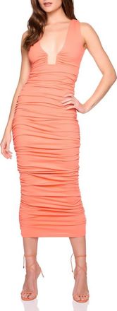 Susana Monaco Square Wire Gathered Tank Maxi Dress in Extra at Nordstrom, Size X-Large