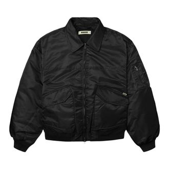Woodbird WBOsamu Bomberjack - Heren - Bomber jackets - Zwart - L - Nylon - Jassen