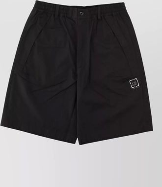 C.P. Company cotton logo bermuda shorts