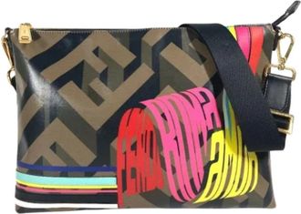 Fendi Pre-owned Fabric fendi-bags - Dames - Vintage Schoudertas - Bruin - ONE Size - Vintage