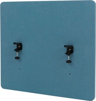 Hhg [nunca Usado] Separador Ac&uacute;stico De Mesa Hhg-943, Biombo De Oficina Para Escritorio Y Tabl&oacute;n De Anuncios, De Doble Pared De Tela/tejido, 60 X 65 Cm, C
