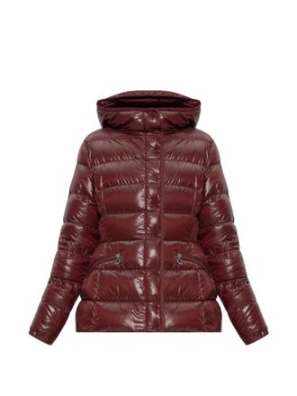 Moncler Red Solid Hood Jacket