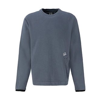 C.P. Company C.p. Company, Heren, Sweatshirts & Hoodies, Blauw, Maat: 3XL Katoen