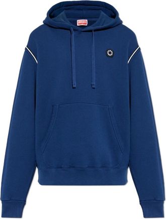 Kenzo Hooded Sweatshirt - Heren - Hoodies - Blauw - S - Katoen - Hoodies & sweatvesten