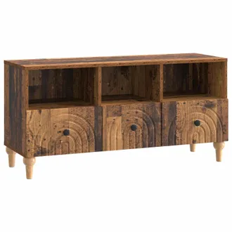 vidaXL Mueble De Tv Madera Vieja 102 X 34,5 X 50 Cm Vidaxl