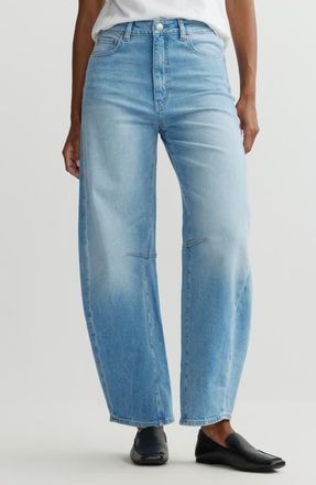 DL1961 Miro Barrel High Waist Jeans in Summer Day at Nordstrom, Size 24