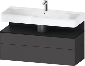 Duravit Duravit Qatego Mueble Bajo Lavabo, 1 Extra&iacute;ble Y 1 Caj&oacute;n