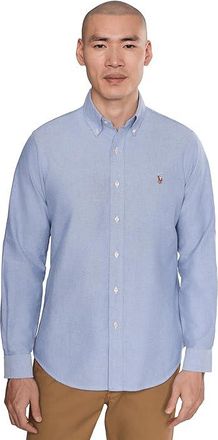 Polo Ralph Lauren The Iconic Oxford Shirt Mens Clothing Navy : 2XL, Cotton