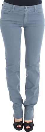 Ermanno Scervino Cotton Blend Slim Fit Bootcut Womens Jeans