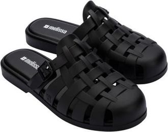 Melissa Possession Mule in Matt Black at Nordstrom, Size 10