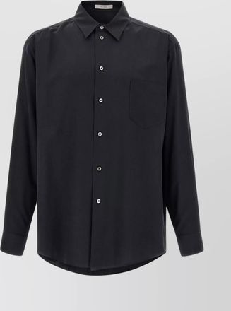 The Row long sleeve shirt featuring button-down collar