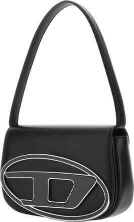 Diesel Womens Black Leather 1dr Shoulder Bag T8013 Borse A Tracolla