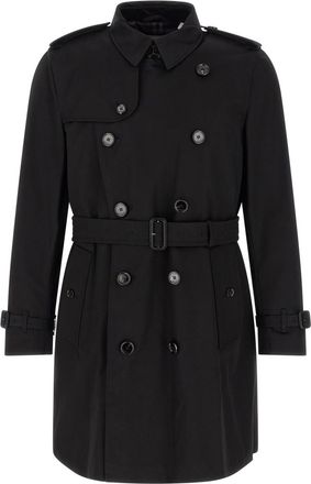 Burberry Black Regular Trench Coat