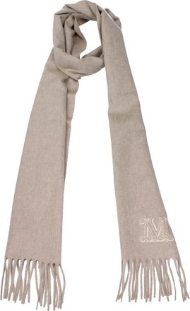 Max Mara Beige Cashmere Womens Scarf