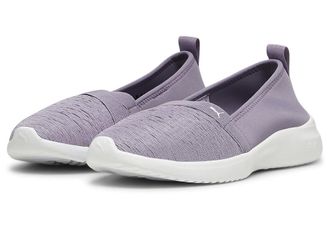 Puma Adelina Womens Shoes Pale Plum/Feather Gray/PUMA White : 10.5 B - Medium, Textile