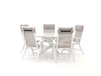 Bellagio la vita attrattiva Bellagio Lugo/Lodola &oslash; 150cm dining tuinset 6-delig verstelbaar