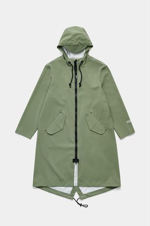 Stutterheim Martins Parka in Dry Green at Nordstrom, Size Medium