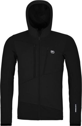 Ortovox Fleece Grid Hoody Fleecejacke f&uuml;r Herren | schwarz