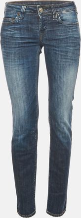 True Religion Blue Faded Denim Shannon Jeans M Waist