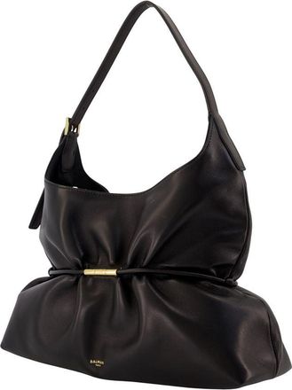 Balmain Sphynx Shoulder Bag - Black