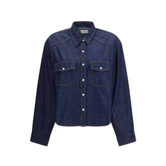 Khaite Donna, Magliette, Blu, M, new