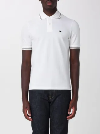 Emporio Armani Polo in cotone con logo