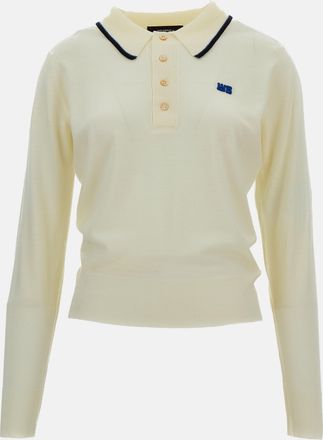 Wales Bonner Polo Maniche Lunghe John Smedley For Wales Bonner