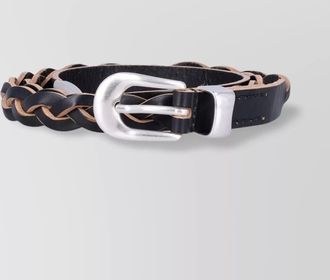 Our Legacy leather braided belt