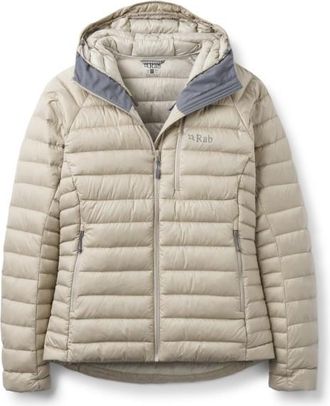 RAB Microlight Alpine Hoody Daunenjacke f&uuml;r Damen | beige