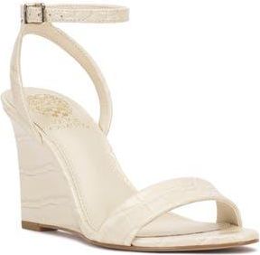 Vince Camuto Jefany Wedge Sandal in Creamy White White at Nordstrom Rack, Size 9.5
