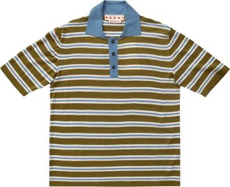 Marni Polo a righe - Verde