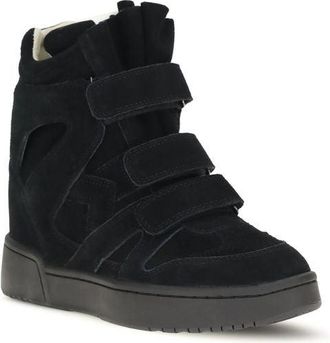 Isabel Marant Womens Black Calf Leather Bos Taurus Sneakers