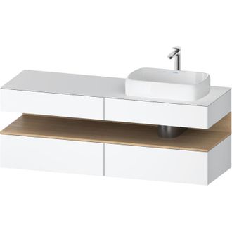 Duravit Qatego Consola Mueble Bajo Lavabo, 2 Extensiones, 2 - Duravit