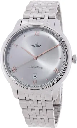 Omega De Ville Automatic Chronometer Grey Dial Mens Watch 434.10.40.20.06.001